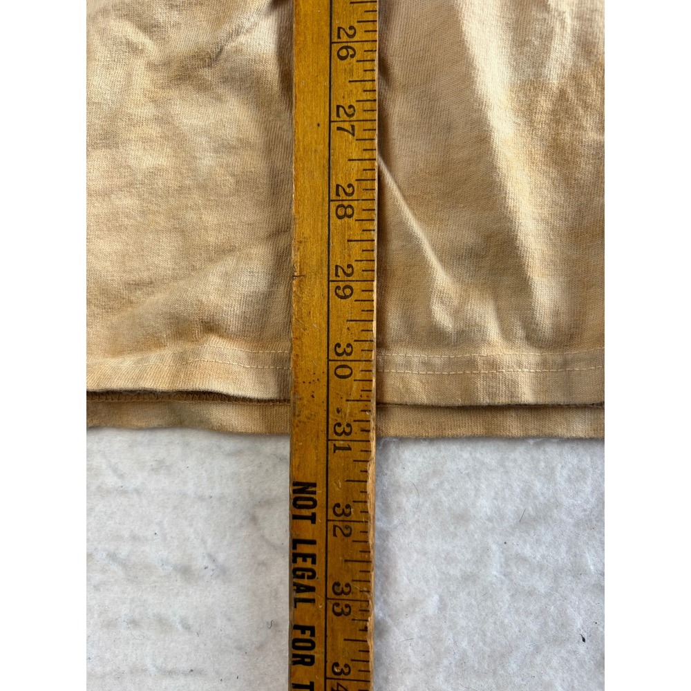 Led Zeppelin T-Shirt Mens 2XL Tan Tie Dye‎ Tampa Stadium Concert Graphic Tee - Picture 5 of 5